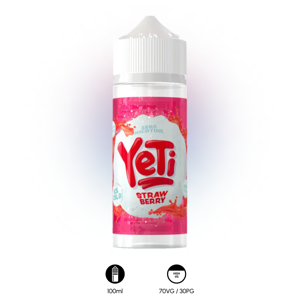 Yeti Ice Cold Strawberry 100ml