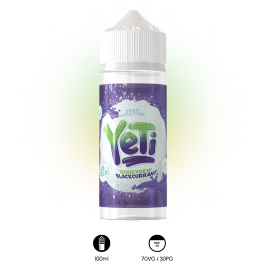 Yeti Ice Cold Honeydew Blackcurrant 100ml